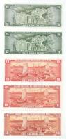 Peru 1973-1974. 5S (2xklf) + 1973-1976. 10S (3xklf) T:AU
Peru 1973-1974. 5 Soles de Oro (2xdiff) + ...