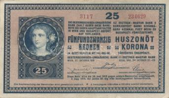1919 25K "hullámos" T:II