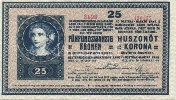 1919 25K "hullámos" T:II