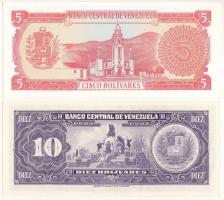 Venezuela 1977. 10B "B23581404" + 1989. 5B T:AU
Venezuela 1977. 10 Bolívares "B23581...