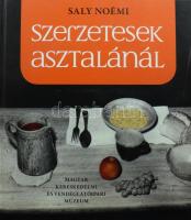Saly Noémi: Szerzetesek asztalánál. 2017, Magyar Kereskedelmi és Vendéglátóipari Múzeum. Kiadói kartonált kötés, jó állapotban.
