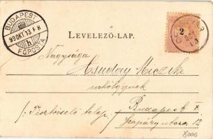 1899 Pozsony, Pressburg, Bratislava; Mária Terézia szobor. Schmidt Edgar kiadása / Maria-Theresia-Mo...