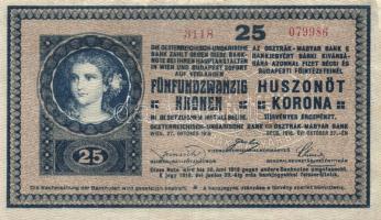 1919 25K "hullámos" T:II-
