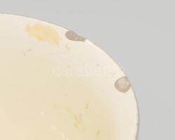 Gránit 3 darab tárgy, tálca, dísztál, aludt tejes edény, jelzett, sérüléssel