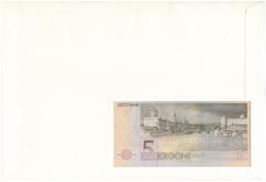 Észtország 1991. 5K felbélyegzett borítékban, bélyegzéssel T:UNC
Estonia 1991. 5 Krooni in envelope...