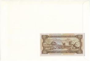 Makaó 1984. 10P borítékban, alkalmi bélyeggel bélyegzésekkel T:UNC
Macau 1984. 10 Patacas in envelo...