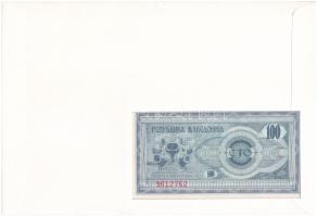 Macedónia 1992. 10D felbélyegzett borítékban, bélyegzéssel T:UNC
Macedonia 1992. 10 Dinara in envel...