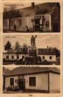 1942 Tát, Hősök szobra, emlékmű, Rausch Ferenc fő és fiók üzlete és saját kiadása (EB)