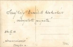 1940 Sátoraljaújhely, Erzsébet közkórház, nővérek. photo (fl)