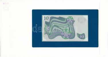 Svédország 1979. 10K felbélyegzett "Banknotes of all Nations" bankjegyes borítékban, bélye...