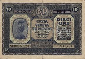 Olaszország/Velence/osztrák-magyar megszállás 1918. 5c, 10c, 50c, 1L, 2L, 10L összesen 6klf db T:II,...