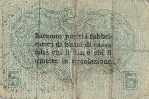 Olaszország/Velence/osztrák-magyar megszállás 1918. 5c, 10c, 50c, 1L összesen 4klf db T:II,III