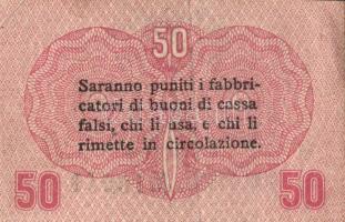 Olaszország/Velence/osztrák-magyar megszállás 1918. 5c, 10c, 50c, 1L összesen 4klf db T:II,III