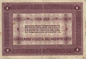 Olaszország/Velence/osztrák-magyar megszállás 1918. 5c, 10c, 50c, 1L összesen 4klf db T:II,III