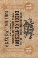 Olaszország/Velence/osztrák-magyar megszállás 1918. 10c (2x), 50c, 1L összesen 4db T:II,III