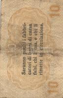 Olaszország/Velence/osztrák-magyar megszállás 1918. 10c (2x), 50c, 1L összesen 4db T:II,III