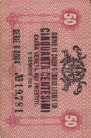 Olaszország/Velence/osztrák-magyar megszállás 1918. 10c (2x), 50c, 1L összesen 4db T:II,III