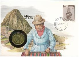 Peru 1982. 50I Cu-Ni felbélyegzett borítékban, bélyegzéssel, német nyelvű leírással T:UNC
Peru 1982...