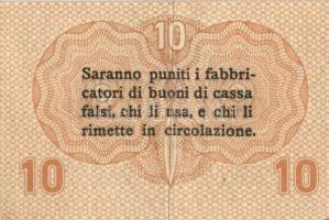Olaszország/Velence/osztrák-magyar megszállás 1918. 10c (6x) T:II,III