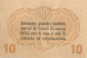 Olaszország/Velence/osztrák-magyar megszállás 1918. 10c (6x) T:II,III