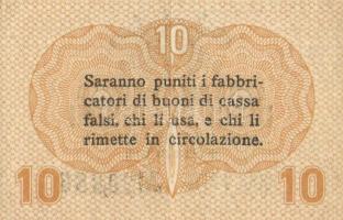 Olaszország/Velence/osztrák-magyar megszállás 1918. 10c (6x) T:II,III