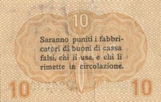 Olaszország/Velence/osztrák-magyar megszállás 1918. 10c (6x) T:II,III