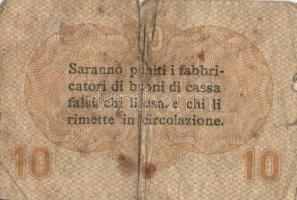 Olaszország/Velence/osztrák-magyar megszállás 1918. 10c (6x) T:II,III