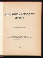 Dr. Barcsay-Amant Zoltán (szerk.): Nemesi évkönyv. Luzern, 1977. Magyar és német nyelven. Kiadói egészvászon kötés, jó állapotban.