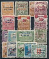 Arad 1919 16 db bélyeg Bodor vizsgálójellel