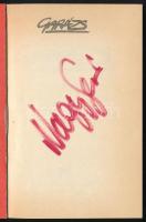 Kőszegi Gábor-Nagy Feró: Garázs a műsor postájából. Nagy Feró által DEDIKÁLT! Bp., 1989, Háttér Lap-...