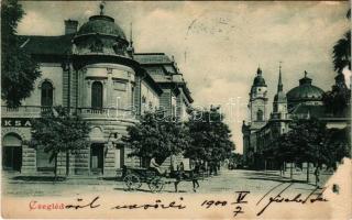 1900 Cegléd, utcakép (felületi sérülés / surface damage)