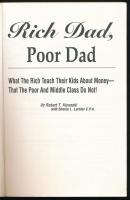 Kiyosaki, Robert T.: Rich Dad, Poor Dad. 1998, Paradise Valley. Kiadói papírkötés, kissé kopottas ál...