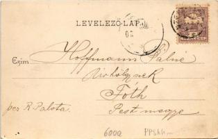 1900 Szentendre, Szent-Endre; Duna-part. Divald Károly 413. sz. (EK)