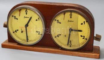 Ómikron sakkóra, sérült üveggel, 23x11 cm