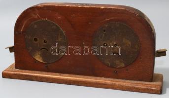 Ómikron sakkóra, sérült üveggel, 23x11 cm