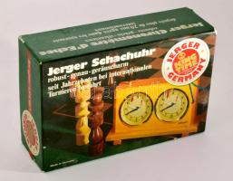 Jerger sakkóra, jó állapotban, dobozában 11x19 cm