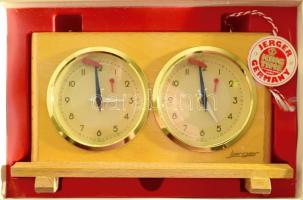 Jerger sakkóra, jó állapotban, dobozában 11x19 cm