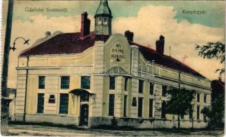 1915 Szentes, Első Szentesi Kenyérgyár R.T. Szilágyi Dezső kiadása (EB)