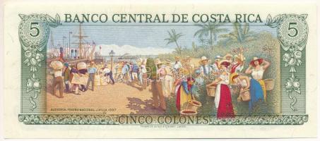 Costa Rica 1989. 5C "D58035090" T:UNC
Costa Rica 1989. 5 Colones "D58035090" C:...