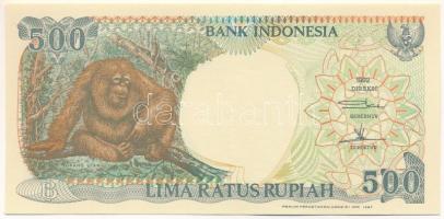 Indonézia 1992. 500R "ZAH486542" T:AU Indonesia 1992. 500 Rupiah "ZAH486542" C:AU Krause P#128