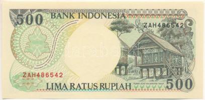 Indonézia 1992. 500R "ZAH486542" T:AU
Indonesia 1992. 500 Rupiah "ZAH486542" C:...