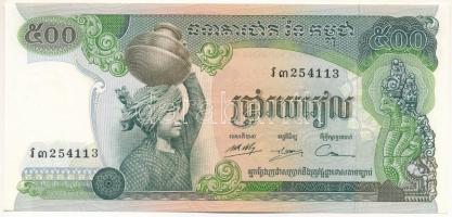 Kambodzsa DN(1975) 500R T:AU Cambodia ND(1975) 500 Riels C:AU Krause P#16