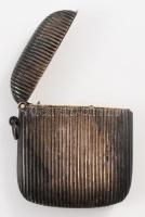 Ezüst (Ag) gyufatartó 17 g 4,3 cm