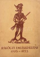 1953 Rákóczi emlékkiállítás ismertető 40p. 300 pld