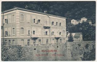 Herkulesfürdő, Baile Herculane; Stefánia szálló / villa