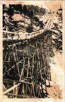 1942 Kommandó, Komandó, Comandau; Neruzsai sikló, iparvasút. Lichtenstein Henrik kiadása / funicular, industrial railway (fl)