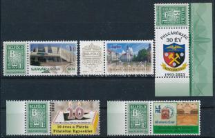 2023-2025 5 db klf tematikus megszemélyesített bélyeg