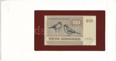 Dánia 1972. 20K felbélyegzett "Banknotes of all Nations" bankjegyes borítékban, bélyegzéss...