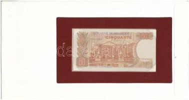 Belgium 1966. 50Fr felbélyegzett "Banknotes of all Nations" bankjegyes borítékban, bélyegz...