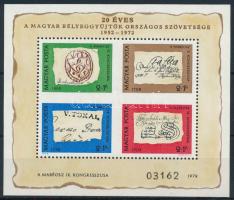 1972 Bélyegnap ajándék blokk (30.000)